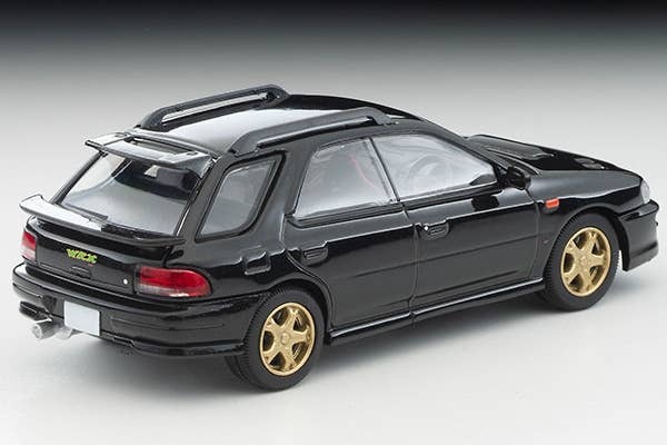 LV-N281d Subaru Impreza Pure Sports Wagon WRX STi Ver.V (Black) 1998 Takara Tomy Auto a Escala Diecast - Imagen 3