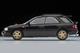 LV-N281d Subaru Impreza Pure Sports Wagon WRX STi Ver.V (Black) 1998 Takara Tomy Auto a Escala Diecast miniatura 4