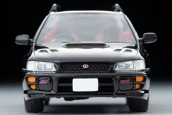 LV-N281d Subaru Impreza Pure Sports Wagon WRX STi Ver.V (Black) 1998 Takara Tomy Auto a Escala Diecast - Imagen 6
