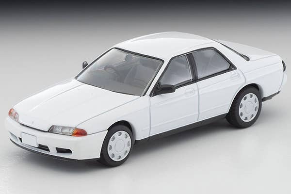 LV-N194d Nissan Skyline 4-door Sports Sedan GXi Type X (White) 1992 Model Tomytec Auto a Escala Diecast - Imagen 2