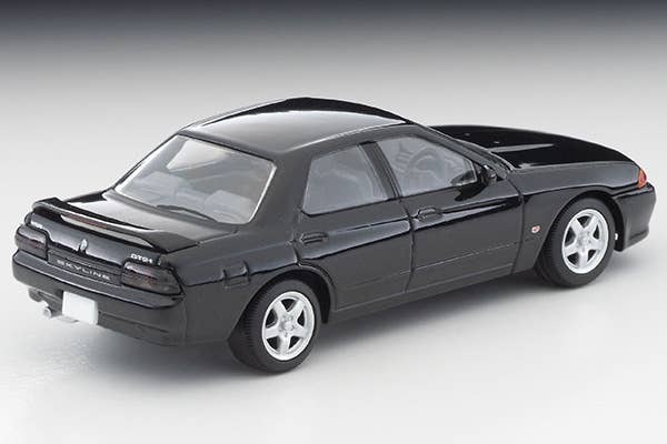 LV-N194c Nissan Skyline 4-door Sports Sedan GTS-t Type M (Black) Option Equipped Car 1992 Model Tomytec Auto a Escala Diecast - Imagen 3