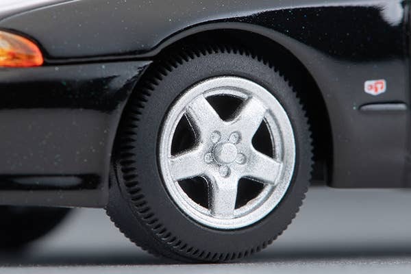 LV-N194c Nissan Skyline 4-door Sports Sedan GTS-t Type M (Black) Option Equipped Car 1992 Model Tomytec Auto a Escala Diecast - Imagen 8