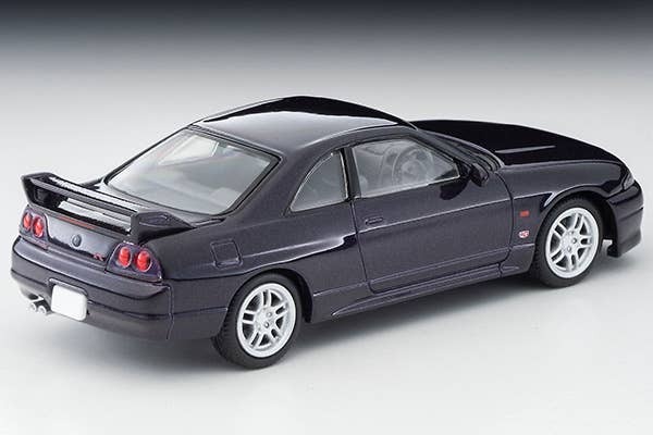 LV-N308a Nissan Skyline GT-RV-spec (purple) 95 year model Tomytec Auto a Escala Diecast - Imagen 3