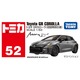 052 Toyota GR Corolla (First Time Special Specification) Takara Tomy Auto a Escala Diecast miniatura 5