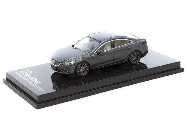 Mazda Atenza Sedan 15 Meteor Grey Mica Oversteer Auto a Escala Diecast - Imagen 2