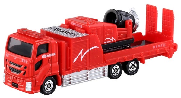 128 Naha City Fire Department Hyper Mist Blower Vehicle Takara Tomy Auto a Escala Diecast - Imagen 2