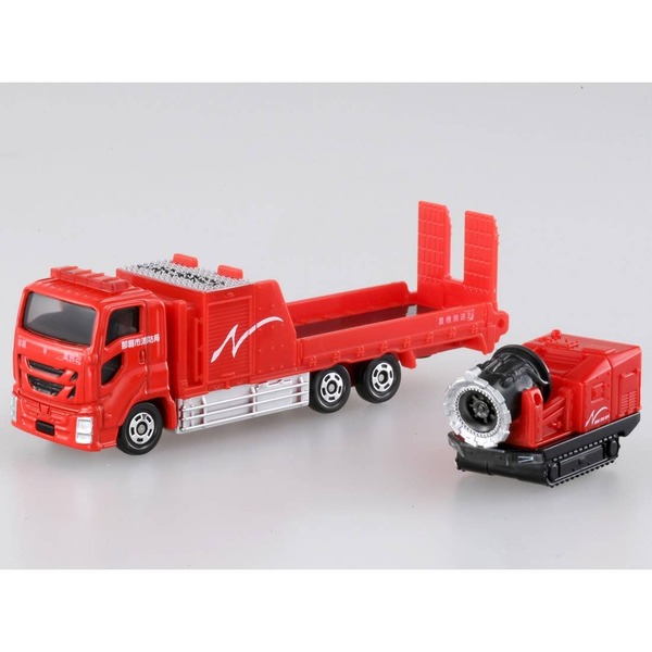 128 Naha City Fire Department Hyper Mist Blower Vehicle Takara Tomy Auto a Escala Diecast - Imagen 3