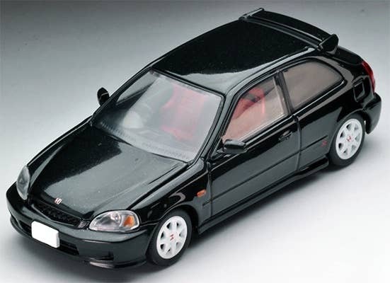 LV-N165b Civic Type R 99 (Black) Tomytec Auto a Escala Diecast - Imagen 2
