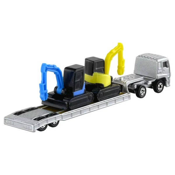 142 Isuzu Giga Heavy Equipment Carrier Takara Tomy Auto a Escala Diecast - Imagen 3