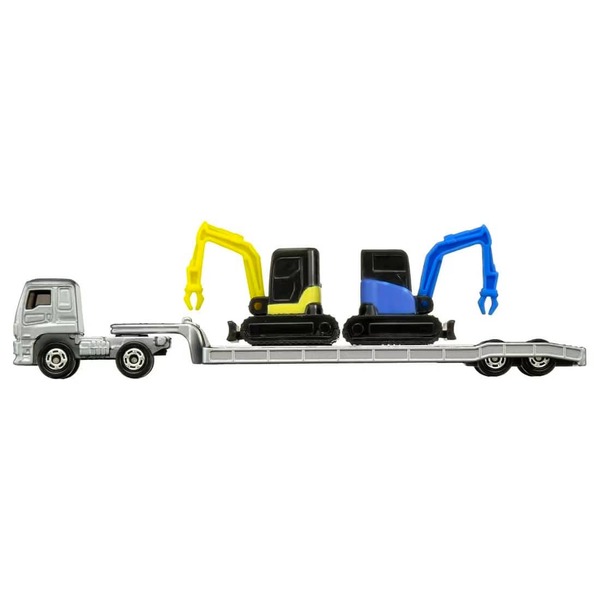 142 Isuzu Giga Heavy Equipment Carrier Takara Tomy Auto a Escala Diecast - Imagen 4