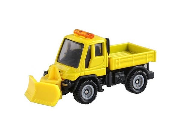 022 Mercedes-Benz Unimog Snow Removal Takara Tomy Auto a Escala Diecast - Imagen 2