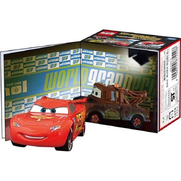 McQueen Diorama Box 2 Takara Tomy Auto a Escala Diecast - Imagen 2