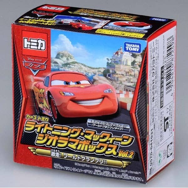 McQueen Diorama Box 2 Takara Tomy Auto a Escala Diecast - Imagen 4