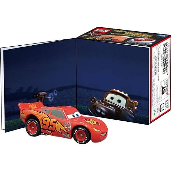 McQueen Diorama Box 1 Takara Tomy Auto a Escala Diecast - Imagen 2