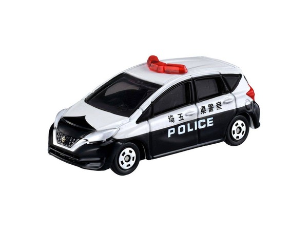021 Nissan Note Police Car Takara Tomy Auto a Escala Diecast - Imagen 2