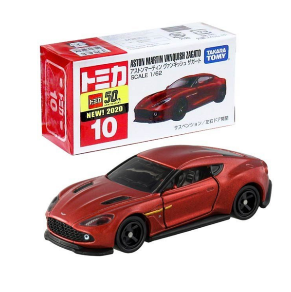 010 Aston Martin Vanquish Zagato Takara Tomy Auto a Escala Diecast