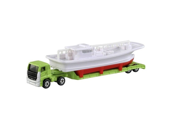150 Mitsubishi Fuso Super Great Fishing Vessel Transport Vehicle Takara Tomy Auto a Escala Diecast - Imagen 2