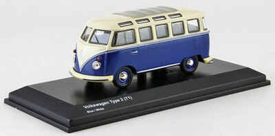 VW Type 2 1961 Blue White Roof