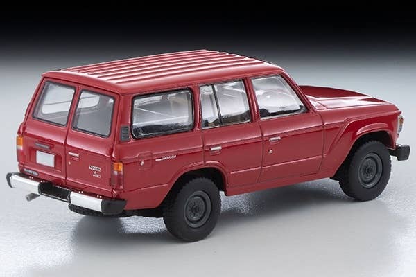 LV-N279B Toyota Land Cruiser 60 Standard Upgrade Van (Red) Tomytec Auto a Escala Diecast - Imagen 3