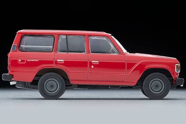 LV-N279B Toyota Land Cruiser 60 Standard Upgrade Van (Red) Tomytec Auto a Escala Diecast - Imagen 5