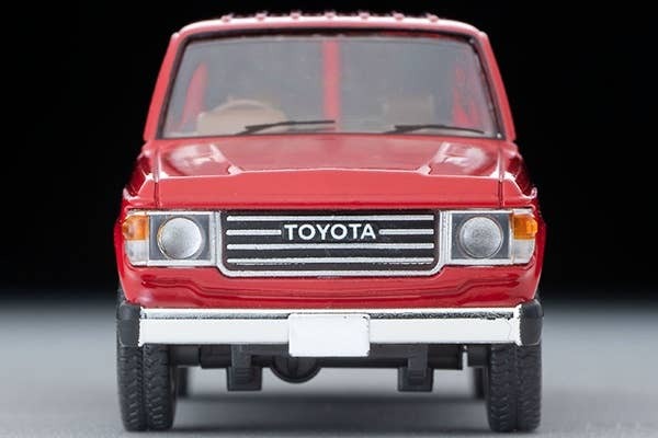 LV-N279B Toyota Land Cruiser 60 Standard Upgrade Van (Red) Tomytec Auto a Escala Diecast - Imagen 6