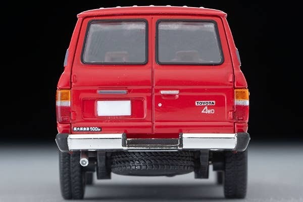 LV-N279B Toyota Land Cruiser 60 Standard Upgrade Van (Red) Tomytec Auto a Escala Diecast - Imagen 7