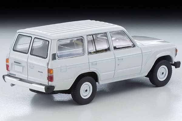 LV-N279A Toyota Land Cruiser 60 G Package (White) Tomytec Auto a Escala Diecast - Imagen 3