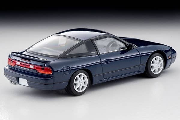 LV-N235d Nissan 180SX TYPE-II Special Selection Equipped Car (Navy Blue) 1991 Model Tomytec Auto a Escala Diecast - Imagen 3