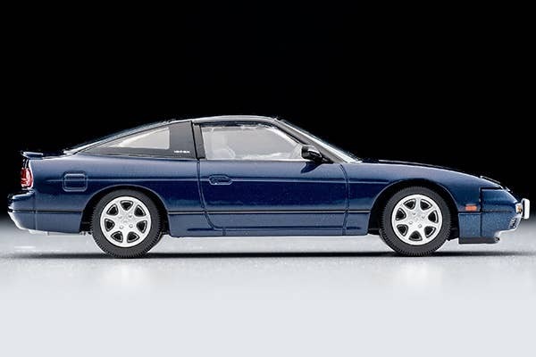 LV-N235d Nissan 180SX TYPE-II Special Selection Equipped Car (Navy Blue) 1991 Model Tomytec Auto a Escala Diecast - Imagen 5