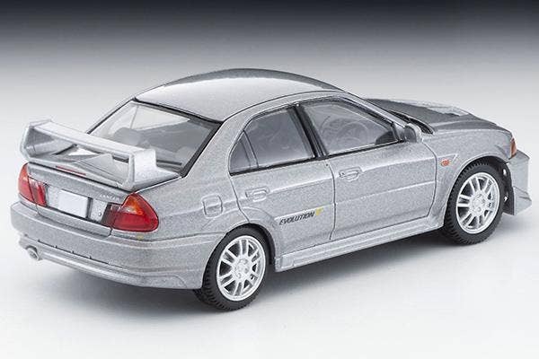 LV-N187d Mitsubishi Lancer GSR Evolution V (Silver) Tomytec Auto a Escala Diecast - Imagen 3