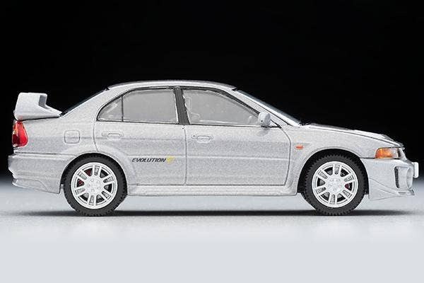 LV-N187d Mitsubishi Lancer GSR Evolution V (Silver) Tomytec Auto a Escala Diecast - Imagen 5