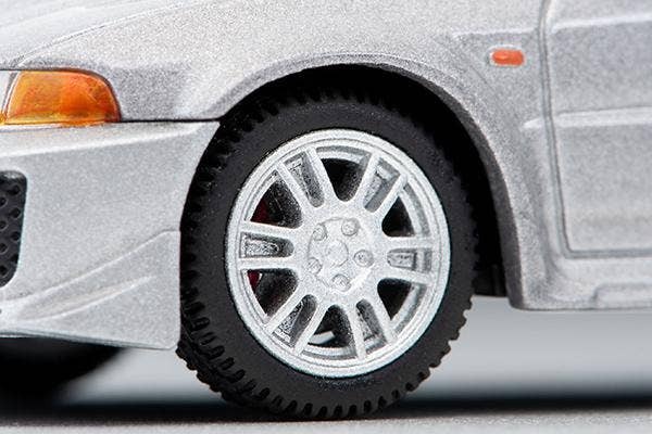 LV-N187d Mitsubishi Lancer GSR Evolution V (Silver) Tomytec Auto a Escala Diecast - Imagen 8