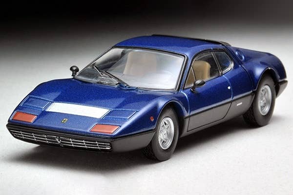 Ferrari 365 GT4 BB (Blue & Black) Tomytec Auto a Escala Diecast - Imagen 4