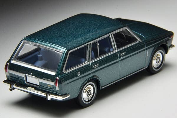 LV-81C Datsun Bluebird Van (Blue) Tomytec Auto a Escala Diecast - Imagen 3