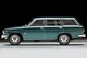 LV-81C Datsun Bluebird Van (Blue) Tomytec Auto a Escala Diecast miniatura 6