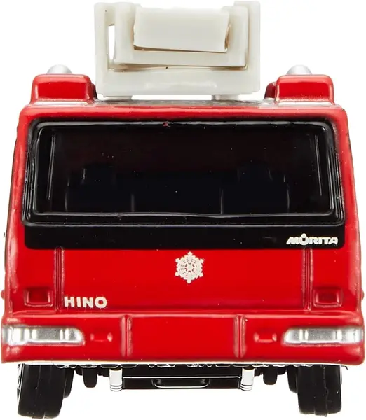 108 Hino Aerial Ladder Fire Truck Takara Tomy Auto a Escala Diecast - Imagen 4
