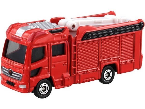 119 Morita Fire Fighting Vehicle Takara Tomy Auto a Escala Diecast - Imagen 2