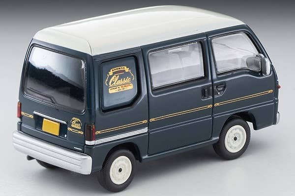 LV-N249d Subaru Sambar Diaz Classic 94 Year (Navy / White) Tomytec Auto a Escala Diecast - Imagen 3