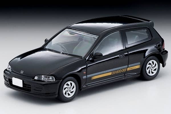 LV-N48G Honda Civic Si 20th Anniversary (Black) Takara Tomy Auto a Escala Diecast - Imagen 2