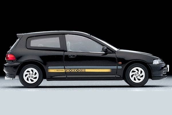 LV-N48G Honda Civic Si 20th Anniversary (Black) Takara Tomy Auto a Escala Diecast - Imagen 5