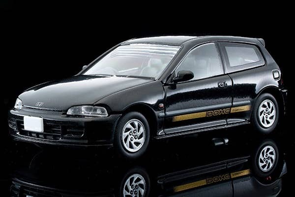 LV-N48G Honda Civic Si 20th Anniversary (Black) Takara Tomy Auto a Escala Diecast - Imagen 8
