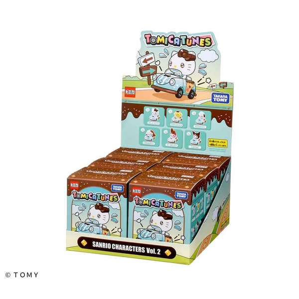 TUNES SANRIO CHARACTERS (Radom/Sorpresa) Vol.2 1Box 6 piezas Takara Tomy Auto a Escala Diecast - Imagen 10
