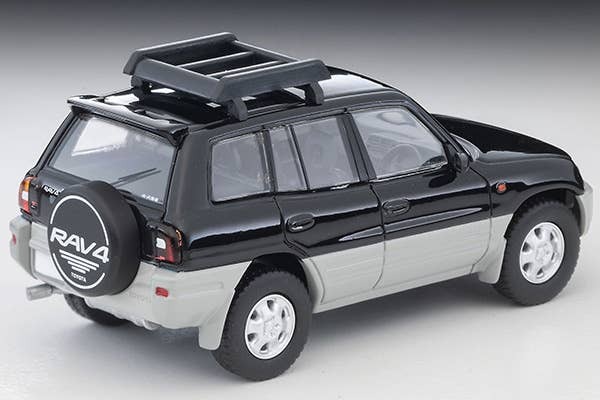 LV-N354e Toyota RAV4J V Extra Two-Tone Package (Black/Silver) 1996 Tomytec Auto a Escala Diecast - Imagen 2