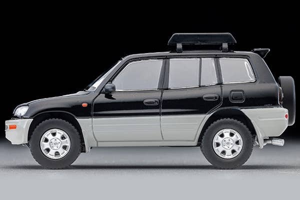 LV-N354e Toyota RAV4J V Extra Two-Tone Package (Black/Silver) 1996 Tomytec Auto a Escala Diecast - Imagen 3