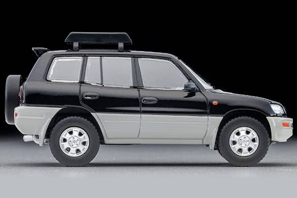 LV-N354e Toyota RAV4J V Extra Two-Tone Package (Black/Silver) 1996 Tomytec Auto a Escala Diecast - Imagen 4