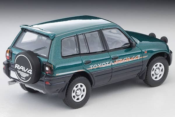 LV-N354d Toyota RAV4J V (Green/Gray) 1995 Tomytec Auto a Escala Diecast - Imagen 2