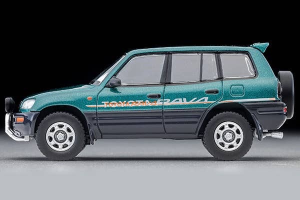 LV-N354d Toyota RAV4J V (Green/Gray) 1995 Tomytec Auto a Escala Diecast - Imagen 3