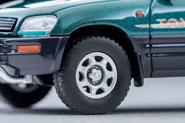 LV-N354d Toyota RAV4J V (Green/Gray) 1995 Tomytec Auto a Escala Diecast - Imagen 7