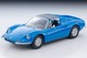 LV Dino 246 GTS (Blue) Tomytec Auto a Escala Diecast miniatura 1