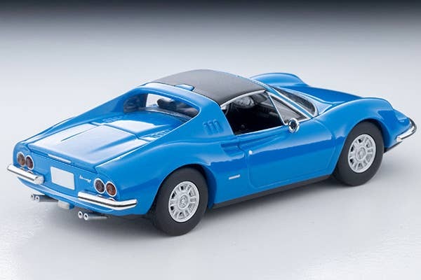 LV Dino 246 GTS (Blue) Tomytec Auto a Escala Diecast - Imagen 2